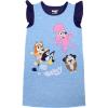 Bluey girls Nightgown, Soft & Cute Pajamas for Kids(Bluey Besties)
