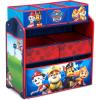 Delta Children – Bluey Design & Store 6 Bin Toy Storage Organizer – Greenguard Gold Certified, Blue(Paw Patrol Rescue Pups)