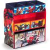 Delta Children – Bluey Design & Store 6 Bin Toy Storage Organizer – Greenguard Gold Certified, Blue(Spider-man)