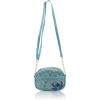 Disney Sanrio Bluey Purse Crossbody Handbag for Women | Metallic Vinyl Women’s Shoulder Handbag(Stitch)