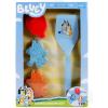 Handstand Kitchen Bluey Cookie Baking Set with Three Bluey Themed Cookie Stamp Cutters and Nylon Cookie Spatula