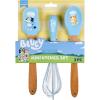 Handstand Kitchen Bluey Silicone Baking Utensil Set with 9″ Spoon, 8.75″ Spatula and 8.5″ Whisk