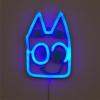 Idea Nuova Bluey Neon Figural LED Hanging Wall Art,Bedroom/Kids Room Wall Décor,5.5″x8″(Bluey)