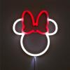 Idea Nuova Bluey Neon Figural LED Hanging Wall Art,Bedroom/Kids Room Wall Décor,5.5″x8″(Minnie Mouse)