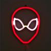 Idea Nuova Bluey Neon Figural LED Hanging Wall Art,Bedroom/Kids Room Wall Décor,5.5″x8″(Spiderman)