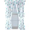 Jay Franco Black Out Window Curtains for Kids Bedroom 4-Piece Drape Set with 2 Tiebacks, Blue – Bluey, 42″ W x 63″ L (Pack of 2)(White – Lilo & Stitch)