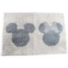 Jay Franco Bluey Kids Bath Rug – Soft, Non-Slip, Machine Washable, Blue Bathroom Mat 20 x 30(Greay – Mickey and Minnie)