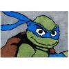 Jay Franco Bluey Kids Bath Rug – Soft, Non-Slip, Machine Washable, Blue Bathroom Mat 20 x 30(Grey – Teenage Mutant Ninja Turtles)