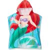 Jay Franco Bluey Piggyback Bath/Pool/Beach Hooded Poncho – Super Soft & Absorbent Cotton Towel, Measures 22 x 22 Inches (Official Bluey Product)(Ariel)
