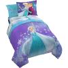 Jay Franco Bluey & Bingo 5 Piece Twin Size Bed Set – Includes Comforter & Sheet Set – Super Soft Kids Bedding Fade Resistant Microfiber (Official Bluey Product)(Frozen)