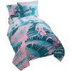 Jay Franco Bluey & Bingo 5 Piece Twin Size Bed Set – Includes Comforter & Sheet Set – Super Soft Kids Bedding Fade Resistant Microfiber (Official Bluey Product)(Pink – Lilo & Stitch)