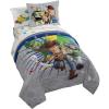 Jay Franco Bluey & Bingo 5 Piece Twin Size Bed Set – Includes Comforter & Sheet Set – Super Soft Kids Bedding Fade Resistant Microfiber (Official Bluey Product)(Toy Story 4)