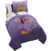 Jay Franco Bluey & Bingo Twin Comforter Set – 5 Piece Bed Set Includes Sheet Set & Pillow Covers – Super Soft Clouds & Stars Kids Bedding(Purple – Wish)