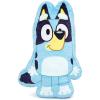 Jay Franco Polyester Bluey Shaped Decorative Pillow – Kids Super Soft Throw Plush Pillow – Measures 17 Inches (Official Bluey Product)(Blue – Bluey)