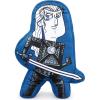 Jay Franco Polyester Bluey Shaped Decorative Pillow – Kids Super Soft Throw Plush Pillow – Measures 17 Inches (Official Bluey Product)(Blue – the Witcher)