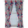 Jay Franco Window Curtains for Kids Bedroom 4-Piece Drape Set with 2 Tiebacks, Grey – Bluey, 42″ W x 63″ L (Pack of 2)(Grey – Spiderman)