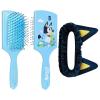 LUV HER Licenced Bluey Kids Hair Brush & Spa Headband Set for Girls – Features Bluey – Fun Grooming Kit for Detangling, Styling & Skincare – Soft & Stretchy One Size, Ages 3+