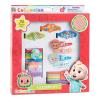 Luv Her Bluey Girls 20 Piece Accessory Set with 3 Barrettes, 4 Snap Hair Clips, 5 Elastics and 8 Terry Ponies- Ages 3+(Co Comelon)