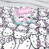 Monster Jam Throw Blanket with Gift Box – Throw Measures 46 x 60 Inches – Super Soft Special Edition.(White – Hello Kitty)