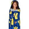 Northwest BBC Studios Bluey Throw Blanket, Wearable Hooded 3D Sculpted Silk Touch Throw, 40″x50″(Lighting League)