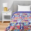 Northwest Bluey Balloon Celebration Quilted Throw Blanket – Official Cartoon Throw Blanket Featuring Bluey, for Adults Boys Girls Bed, Couch, or Playroom, 60 x 80 Inches(Wonder Pop)