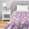 Northwest Bluey Balloon Celebration Quilted Throw Blanket – Official Cartoon Throw Blanket Featuring Bluey, for Adults Boys Girls Bed, Couch, or Playroom, 60 x 80 Inches(Peppa Fairgrounds)