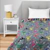 Northwest Bluey Balloon Celebration Quilted Throw Blanket – Official Cartoon Throw Blanket Featuring Bluey, for Adults Boys Girls Bed, Couch, or Playroom, 60 x 80 Inches(Rangers Go)