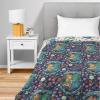 Northwest Bluey Balloon Celebration Quilted Throw Blanket – Official Cartoon Throw Blanket Featuring Bluey, for Adults Boys Girls Bed, Couch, or Playroom, 60 x 80 Inches(Harry Potter Botanical Crests)