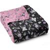 Northwest Bluey Balloon Celebration Quilted Throw Blanket – Official Cartoon Throw Blanket Featuring Bluey, for Adults Boys Girls Bed, Couch, or Playroom, 60 x 80 Inches(Fortune Teller)