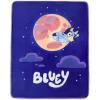 Northwest Bluey Micro Raschel Throw Blanket, 46″ x 60″, Family Photo(Over the Moon)