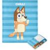 Northwest Bluey Silk Touch Throw Blanket, 50″ x 60″, Roll Call Bandit(Roll Call Chilli)