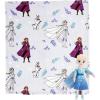 Northwest Character Hugger Pillow & Silk Touch Throw Blanket Set, 40″ x 50″, Bluey Festive Sweaters(Frozen 2 – Friends in Leaves)