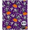 Northwest Character Hugger Pillow & Silk Touch Throw Blanket Set, 40″ x 50″, Bluey Festive Sweaters(Nightmare Before Christmas – Jack Smackdown)