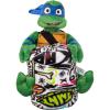 Northwest Character Hugger Pillow & Silk Touch Throw Blanket Set, 40″ x 50″, Bluey Festive Sweaters(Ninja Turtles – Sketched Out)