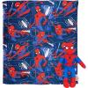 Northwest Character Hugger Pillow & Silk Touch Throw Blanket Set, 40″ x 50″, Bluey Festive Sweaters(Spider-man – Fearless Spidey)
