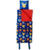 Silk Touch Sherpa Slumber Bag for Boys and Girls, Sleeping Bag with Zipper, 27 x 56 inches(Pokemon Bring the Battle w/ Pillow)