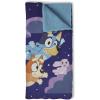Silk Touch Sherpa Slumber Bag for Boys and Girls, Sleeping Bag with Zipper, 27 x 56 inches(Slumber Pups)