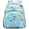 Simple Modern Medium Bluey Toddler Backpack for School Girls and Boys | Kindergarten Elementary Kids Backpack | Fletcher Collection | Kids – 15″ tall | Bluey Sky(Sesame Street: Pals)
