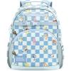 Simple Modern Medium Bluey Toddler Backpack for School Girls and Boys | Kindergarten Elementary Kids Backpack | Fletcher Collection | Kids – 15″ tall | Bluey Sky(Bluey: Checkmate)