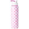 Simple Modern Summit Water Bottle with Straw Lid | Bluey 30oz Leak Proof Stainless Steel Insulated Cup | Gifts for Her Him | Bluey Stripes(Barbie: Checkmate)