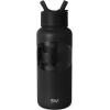 Simple Modern Summit Water Bottle with Straw Lid | Bluey 30oz Leak Proof Stainless Steel Insulated Cup | Gifts for Her Him | Bluey Stripes(DC Comics: Batman Bat Signal)