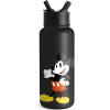 Simple Modern Summit Water Bottle with Straw Lid | Bluey 30oz Leak Proof Stainless Steel Insulated Cup | Gifts for Her Him | Bluey Stripes(-Disney: It’s Me  Mickey)