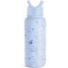 Simple Modern Summit Water Bottle with Straw Lid | Bluey 30oz Leak Proof Stainless Steel Insulated Cup | Gifts for Her Him | Bluey Stripes(-Disney: Minnie Specktacular)