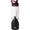 Simple Modern Summit Water Bottle with Straw Lid | Bluey 30oz Leak Proof Stainless Steel Insulated Cup | Gifts for Her Him | Bluey Stripes(Star Wars: The Dark Side)