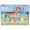 Spin Master Games, Bluey Puzzles 4-Pack, Wooden Jigsaw Puzzles for Preschoolers, 24 Pieces Each, Interchangeable Pieces, Bluey Birthday Gifts, for Kids Ages 3 & Up