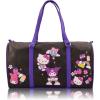 Stitch, Minnie, Mickey, Pooh, Harry Potter, or Jack Skellington 16″ Leather Mini Travel Bag, Duffle Bag, Overnight Bag(Kuromi)