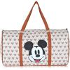 Stitch, Minnie, Mickey, Pooh, Harry Potter, or Jack Skellington 16″ Leather Mini Travel Bag, Duffle Bag, Overnight Bag(Mickey Mouse)