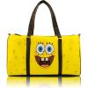 Stitch, Minnie, Mickey, Pooh, Harry Potter, or Jack Skellington 16″ Leather Mini Travel Bag, Duffle Bag, Overnight Bag(SpongeBob SquarePants)