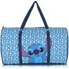 Stitch, Minnie, Mickey, Pooh, Harry Potter, or Jack Skellington 16″ Leather Mini Travel Bag, Duffle Bag, Overnight Bag(Stitch)
