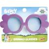 Sun-Staches BLUEY Granny Glasses | Officially Licensed Bluey Dress Up | Clear Lenses | Adult or Child Size